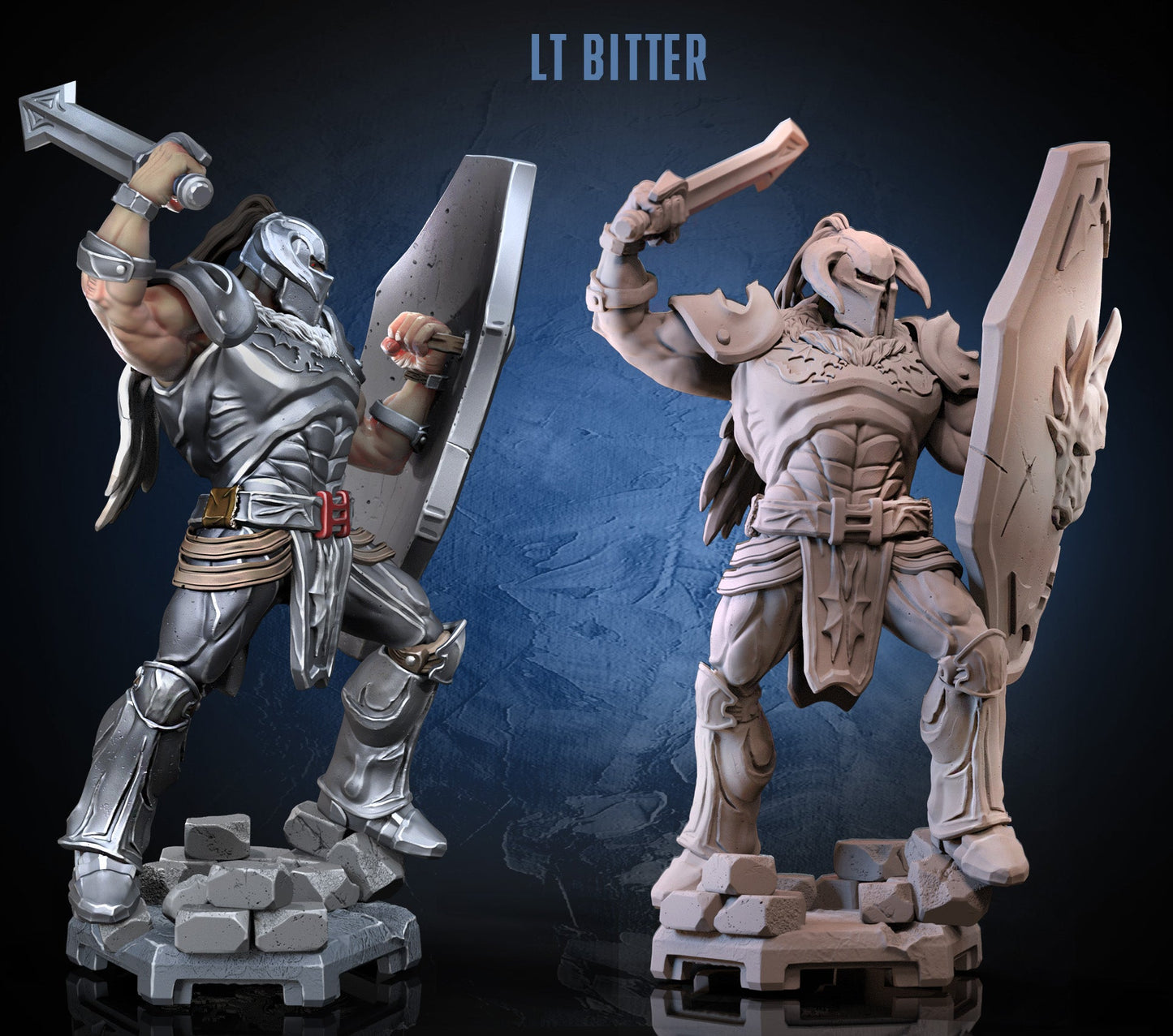 Lt. Bitter - Golden Axe Inspired Miniature