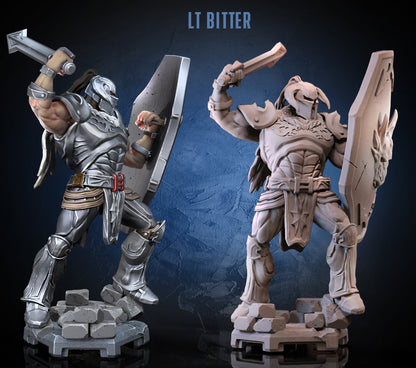 Lt. Bitter - Golden Axe Inspired Miniature