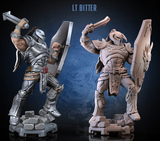 Lt. Bitter - Golden Axe Inspired Miniature