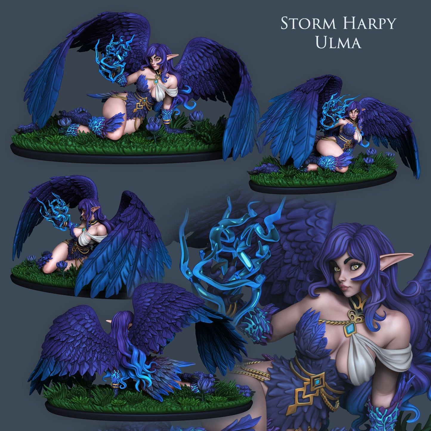 Storm Harpy Ulma (SFW/NSFW 18+)