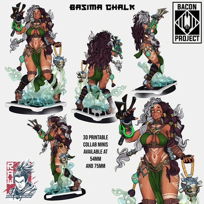 Basima Chalk - 54mm, 75mm Scale