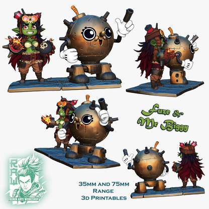 Fuze and Mr. Biggy, Goblin Artificer