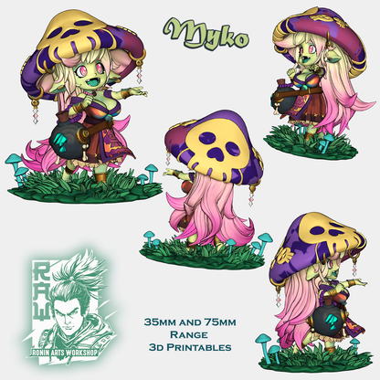 Myko, Goblin Druid