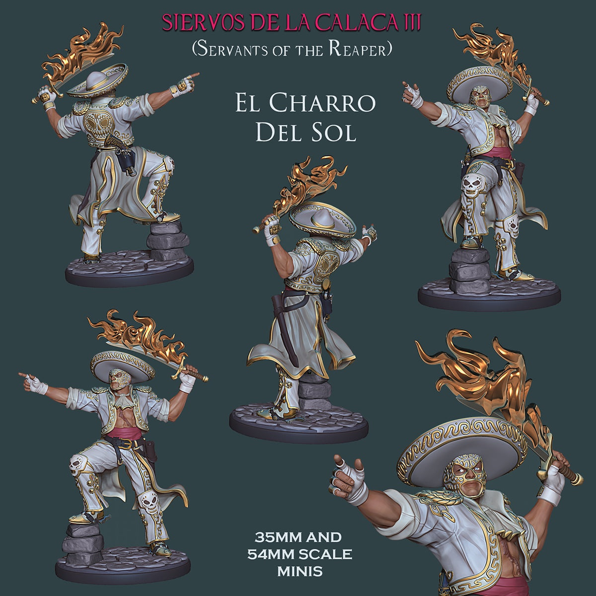 El Charro del Sol – Servants of the Reaper Miniature