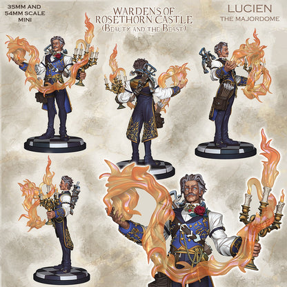 Lucien – Majordomo / Butler – Beauty and the Beast Inspired Miniature