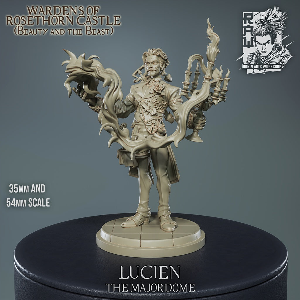 Lucien – Majordomo / Butler – Beauty and the Beast Inspired Miniature