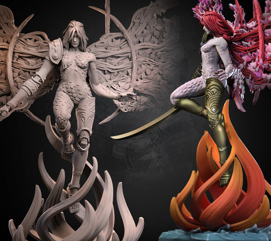 Malenia – Goddess of Rot – Elden Ring Boss Miniature