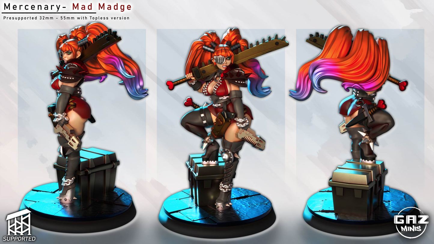 Mad Madge - Mercenary - (SFW/NSFW 18+)