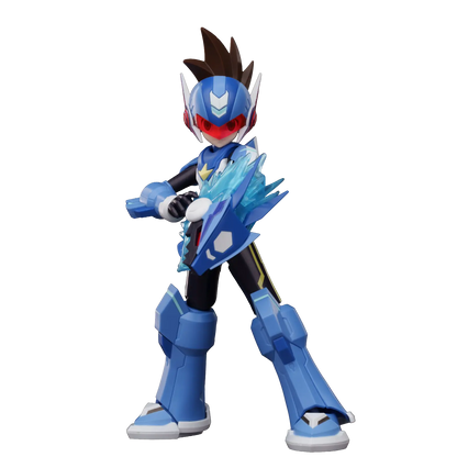 Mega Man Shooting Star Mega Man Champion Class Figure by Blokees