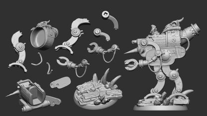 Mechanic Goblin – Goblin Engineer Miniature