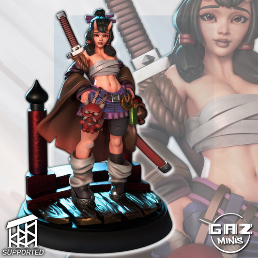 Momoka Oni Swordswoman (SFW/NSFW 18+)
