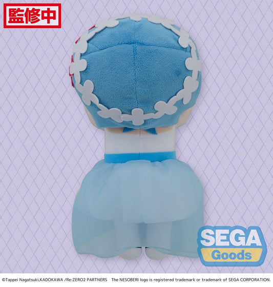 Re:Zero NESOBERI Lay-Down Rem Wedding Dress Plush - Official SEGA SP Series