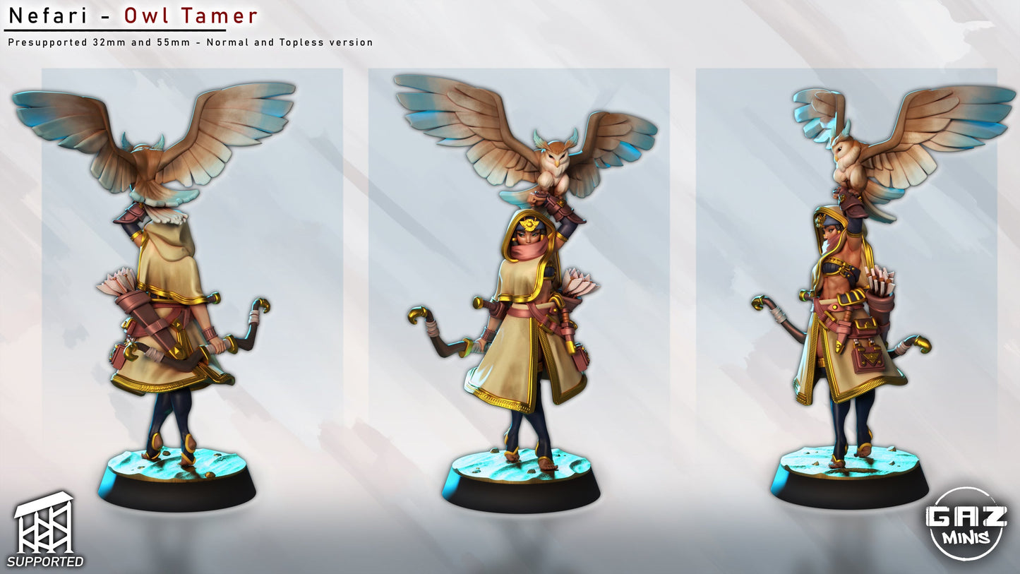 Nefari - Owl Tamer (SFW/NSFW 18+)