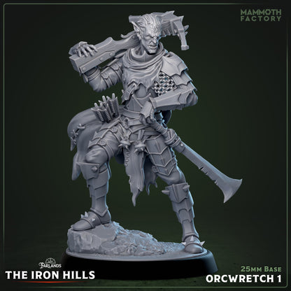 Orc Wretch – Ironcrag Skirmisher Orcs – Dark Fantasy Miniatures