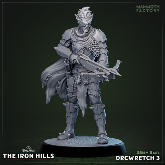 Orc Wretch – Ironcrag Skirmisher Orcs – Dark Fantasy Miniatures