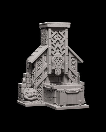 Fire and Ice - Underground Dwarven Blacksmith Scatter & Props