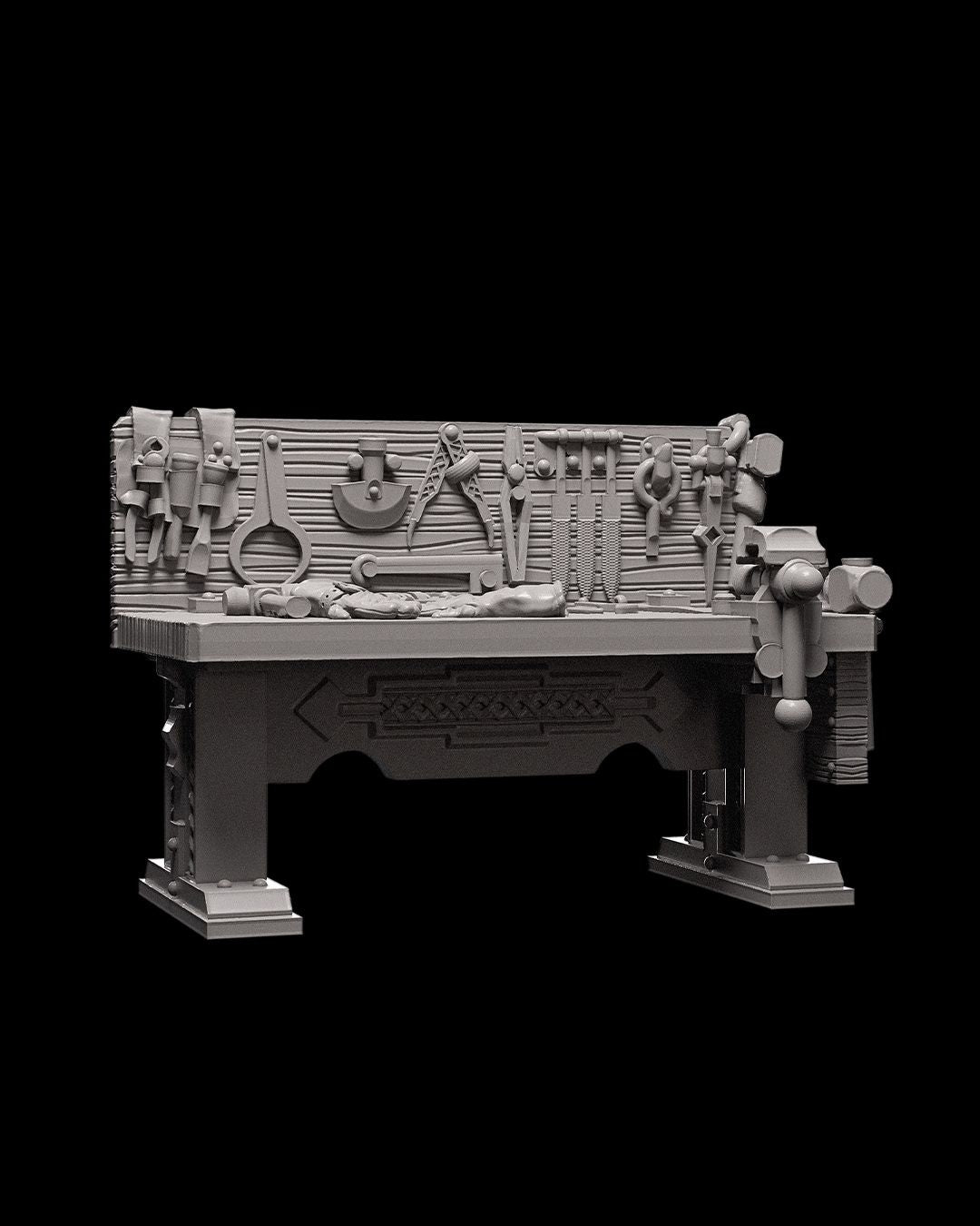 Fire and Ice - Underground Dwarven Blacksmith Scatter & Props