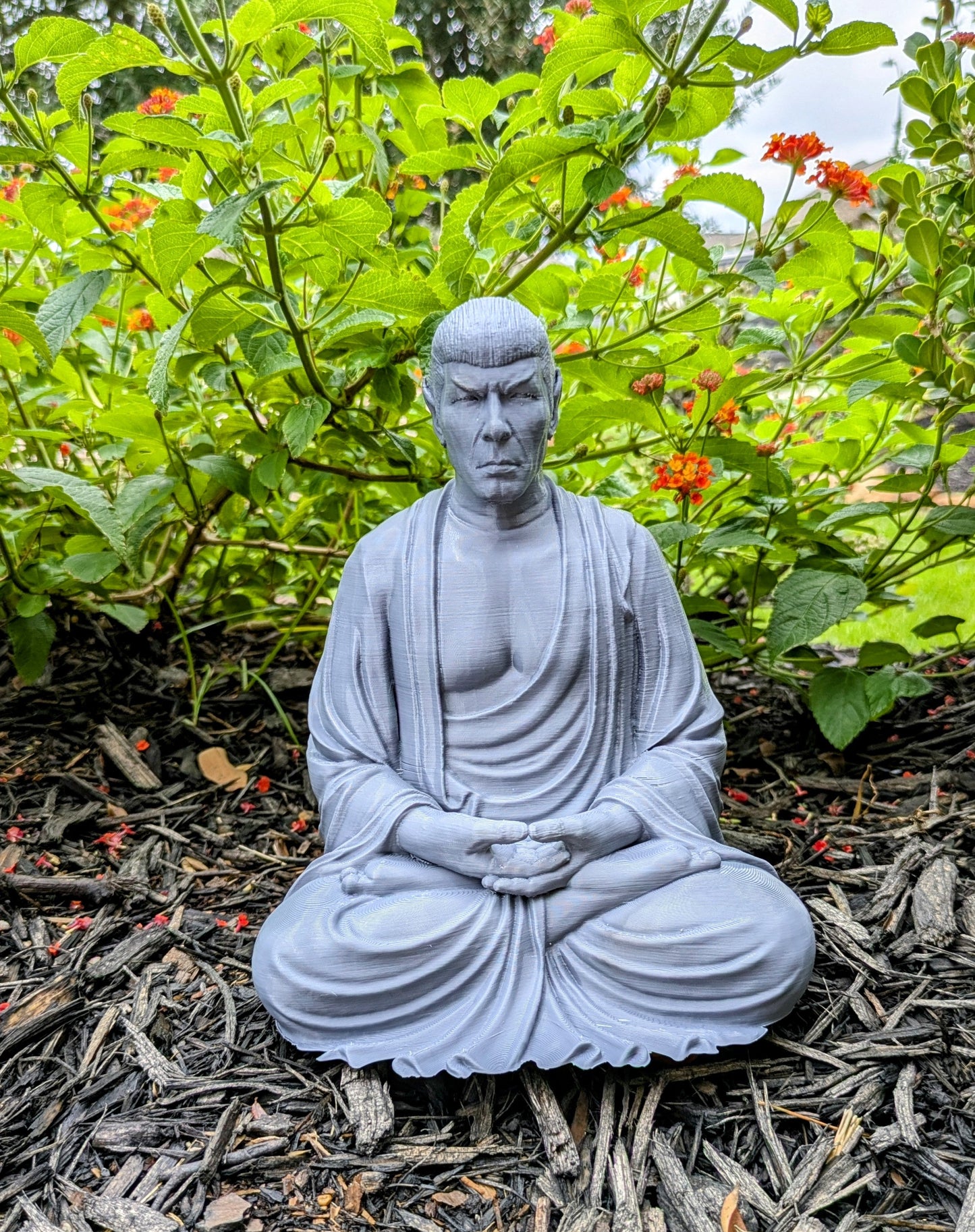3D Printed Spock Buddha figure