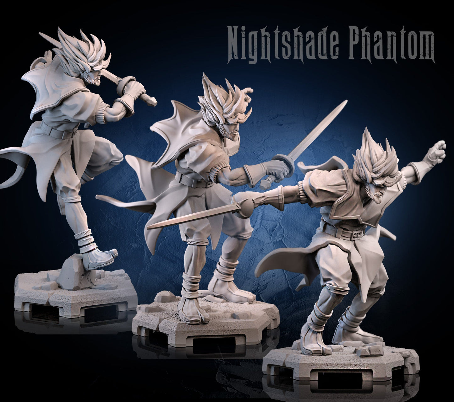 Nightshade Phantom – Shadow Boss – Knights of the Round Miniature