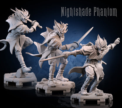 Nightshade Phantom – Shadow Boss – Knights of the Round Miniature