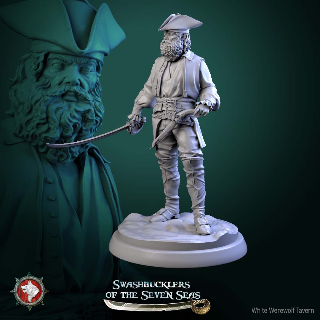 Pirate Deckhands – Human Pirate Crew Skirmishers – Miniatures & Busts