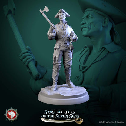 Pirate Deckhands – Human Pirate Crew Skirmishers – Miniatures & Busts