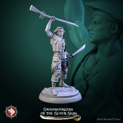 Pirate Deckhands – Human Pirate Crew Skirmishers – Miniatures & Busts