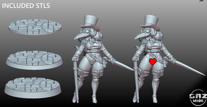 Plague Doctor Ringleader Zara (SFW/NSFW 18+)