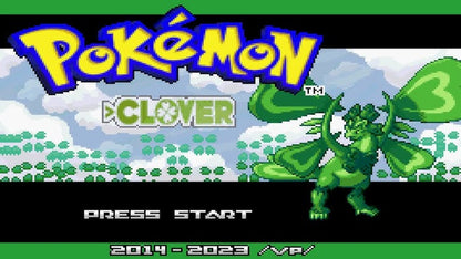 Pokémon Clover Version – Game Boy Advance (Custom Cartridge) 🍀🎮