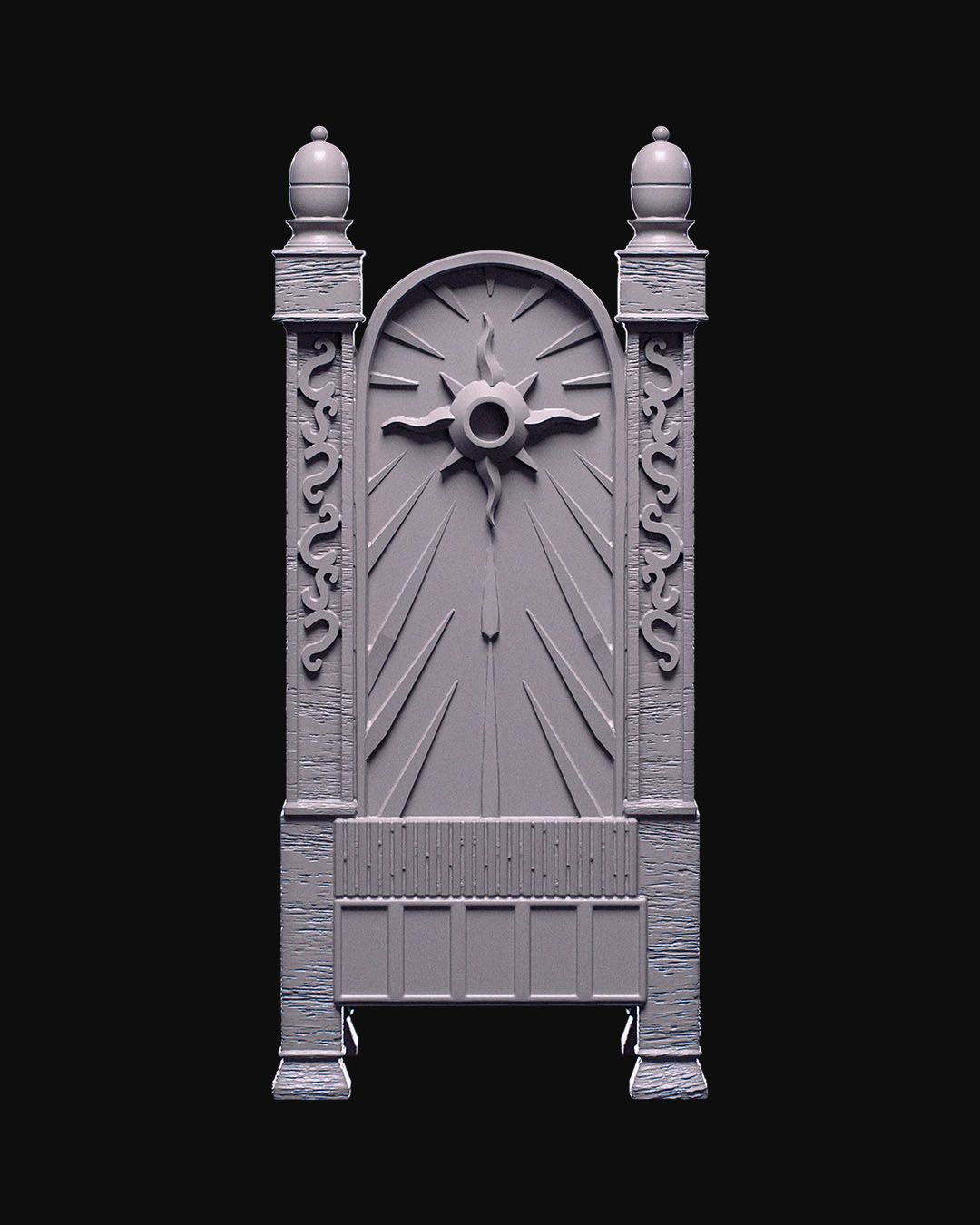 Demons of the Holy Abbey - The Abbey - Holy Cathedral Style Scatter & Props