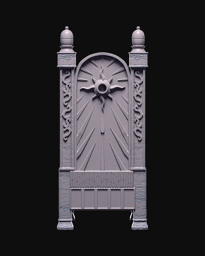 Demons of the Holy Abbey - The Abbey - Holy Cathedral Style Scatter & Props