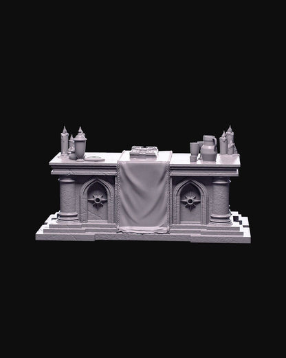 Demons of the Holy Abbey - The Abbey - Holy Cathedral Style Scatter & Props