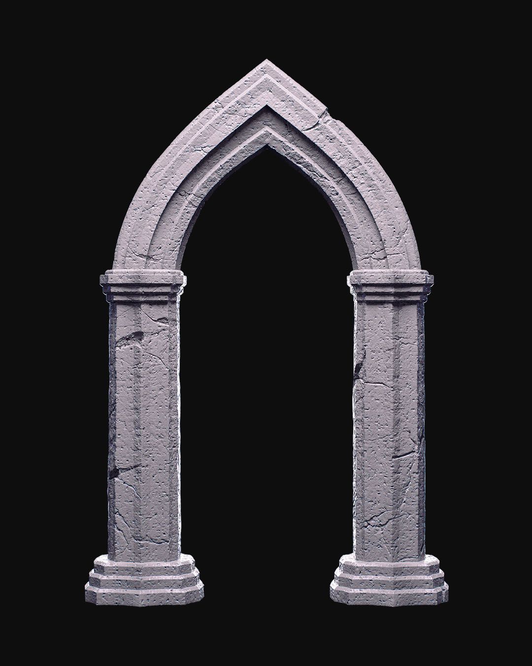 Demons of the Holy Abbey - The Abbey - Holy Cathedral Style Scatter & Props