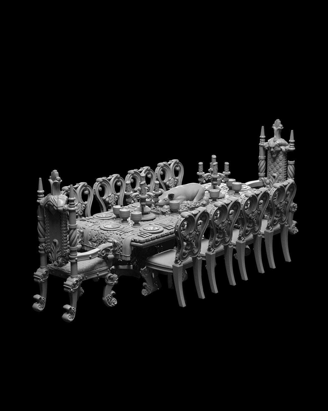 Montblanc Escapade Props - Vampire Themed Scatter & Props