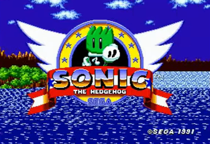 Quaver in Sonic the Hedgehog Sega Genesis Repro Game Cart