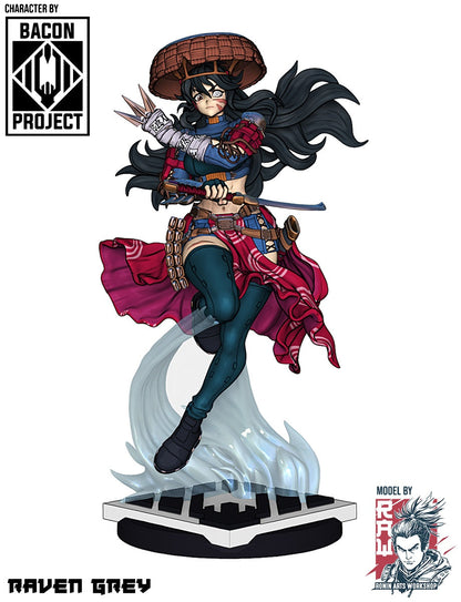 Raven Grey - 54mm, 75mm Scale