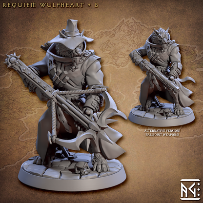 Requiem Wulfheart Miniatures – Werewolf Hunters