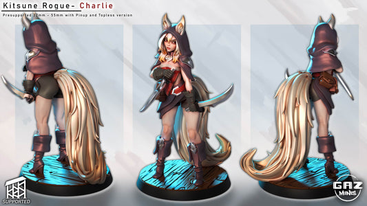 Kitsune Rogue - Charlie (NSFW/SFW 18+)