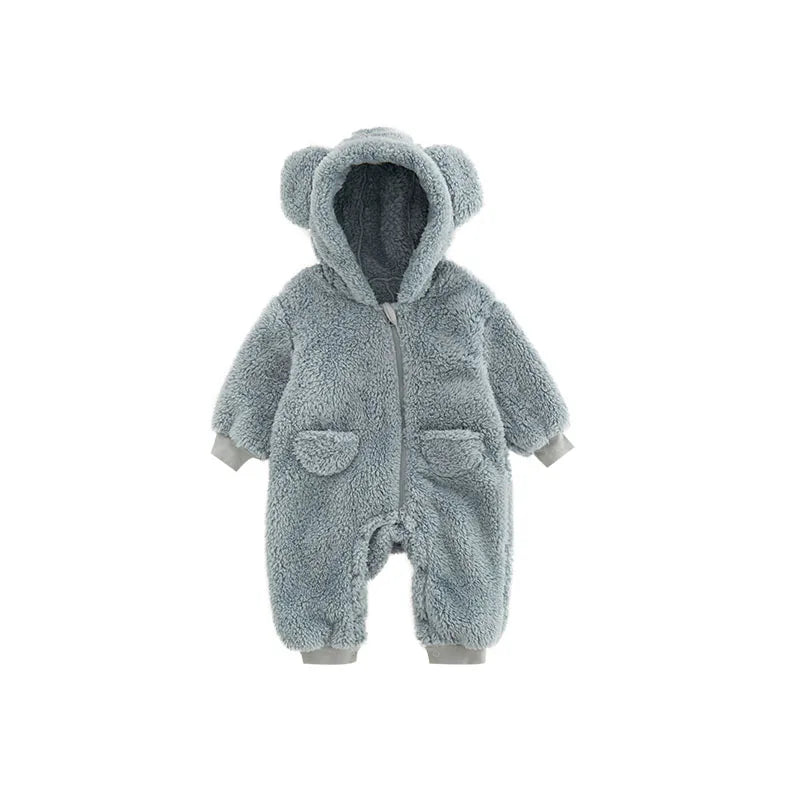 Fleece Baby Costume Romper