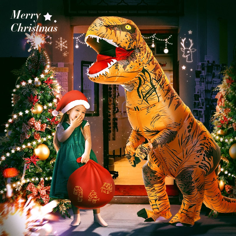 Halloween T-Rex Dinosaur Inflatable Costume