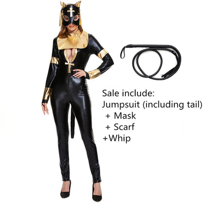 Women's Cat Costume Bodysuit