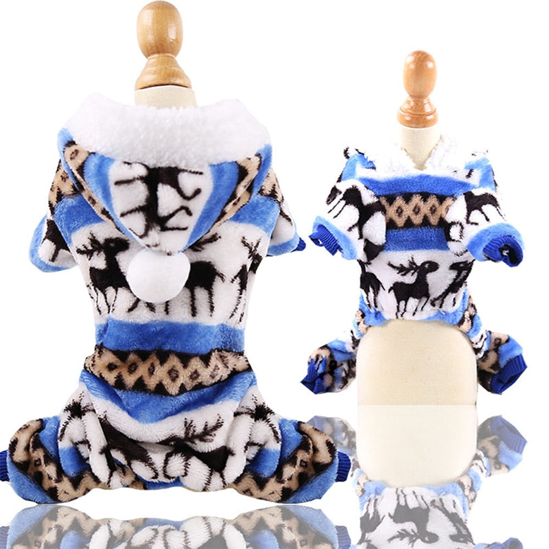 Animal Hooded Pet Costume Jumpsuit