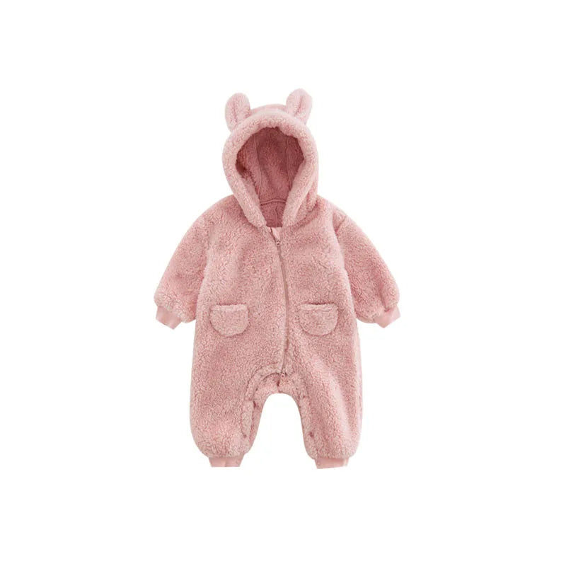 Fleece Baby Costume Romper