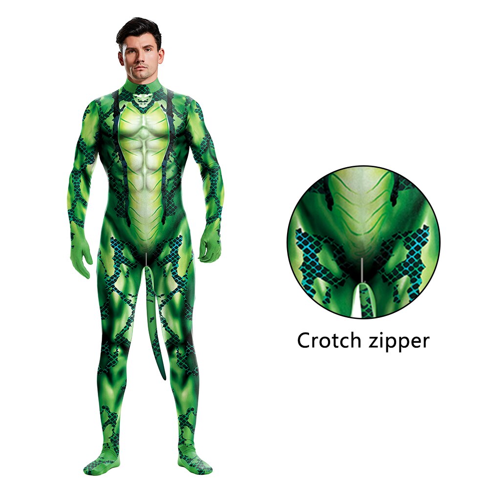 Animal-Print Jumpsuit Costumes, XXL and XXXL