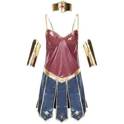 Women's Wonder Woman-Inspired Costume