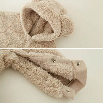 Fleece Baby Costume Romper