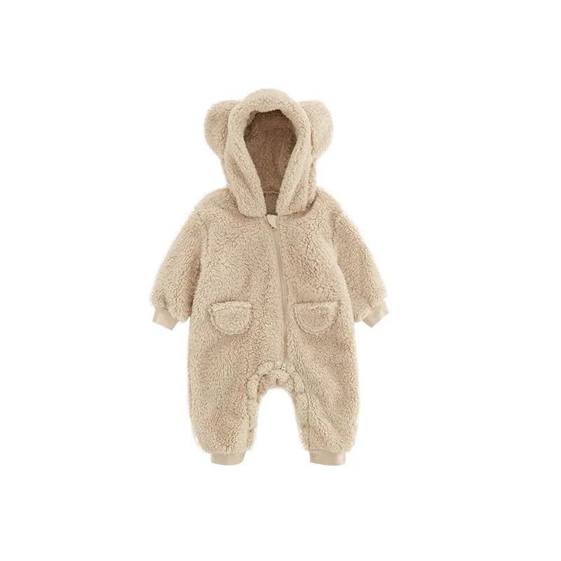 Fleece Baby Costume Romper