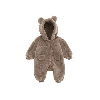 Fleece Baby Costume Romper