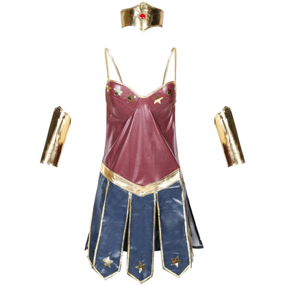 Women's Wonder Woman-Inspired Costume