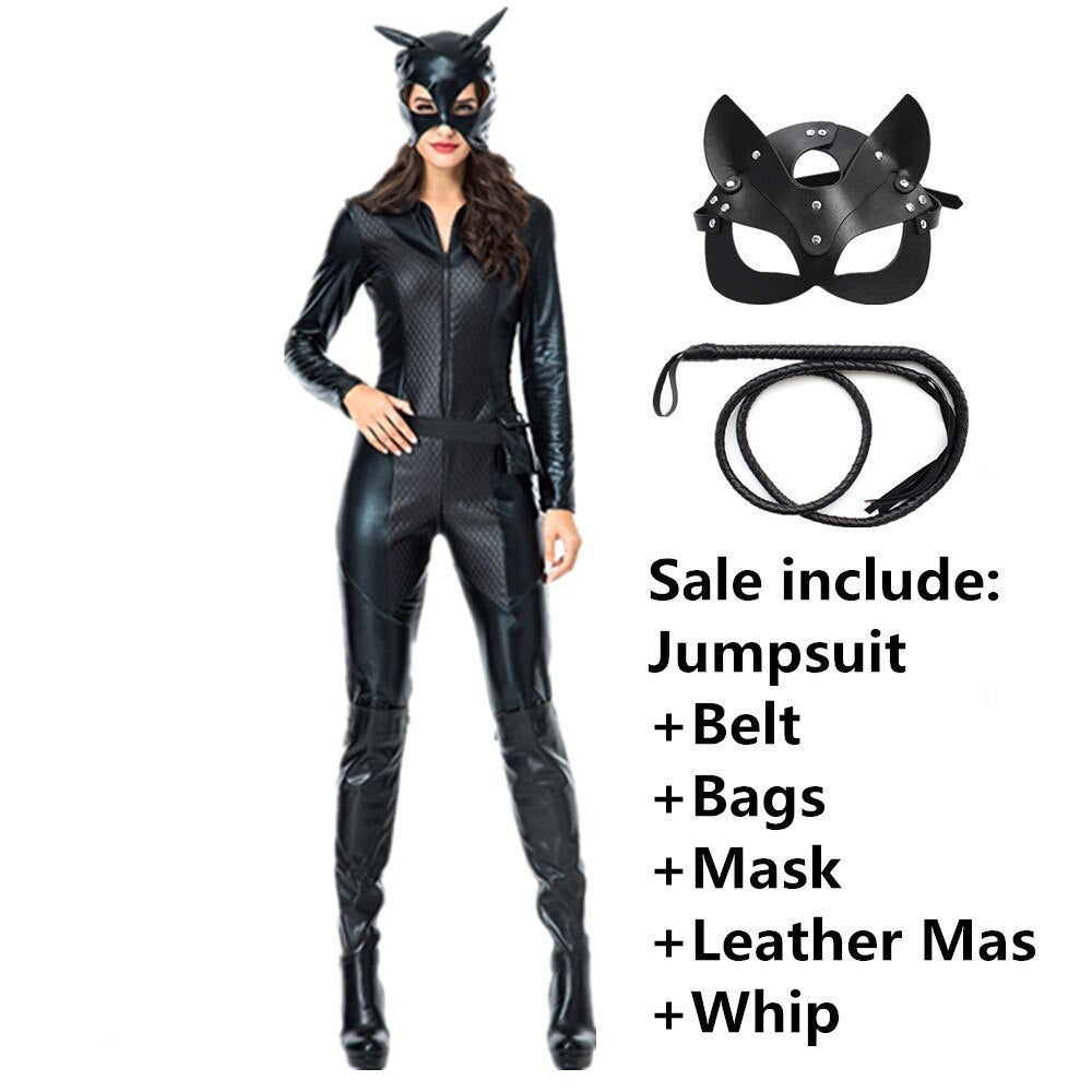 Women's Cat Costume Bodysuit